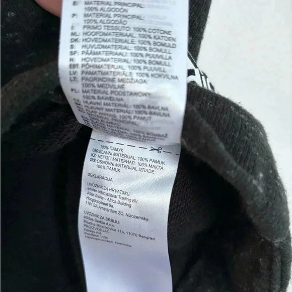 Addidas Short Sleeve High Low Sweatshirt Shirt - Picture 6 of 7